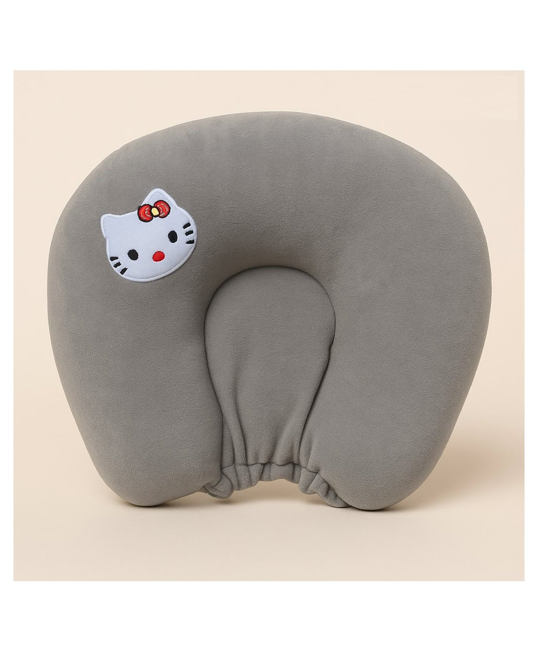Mustard Seed Pillow for New Born Baby,Ideal for Round Head Shaping Seed Pillow for 0 to 12 Months Babies (Grey Seed Pillow)
